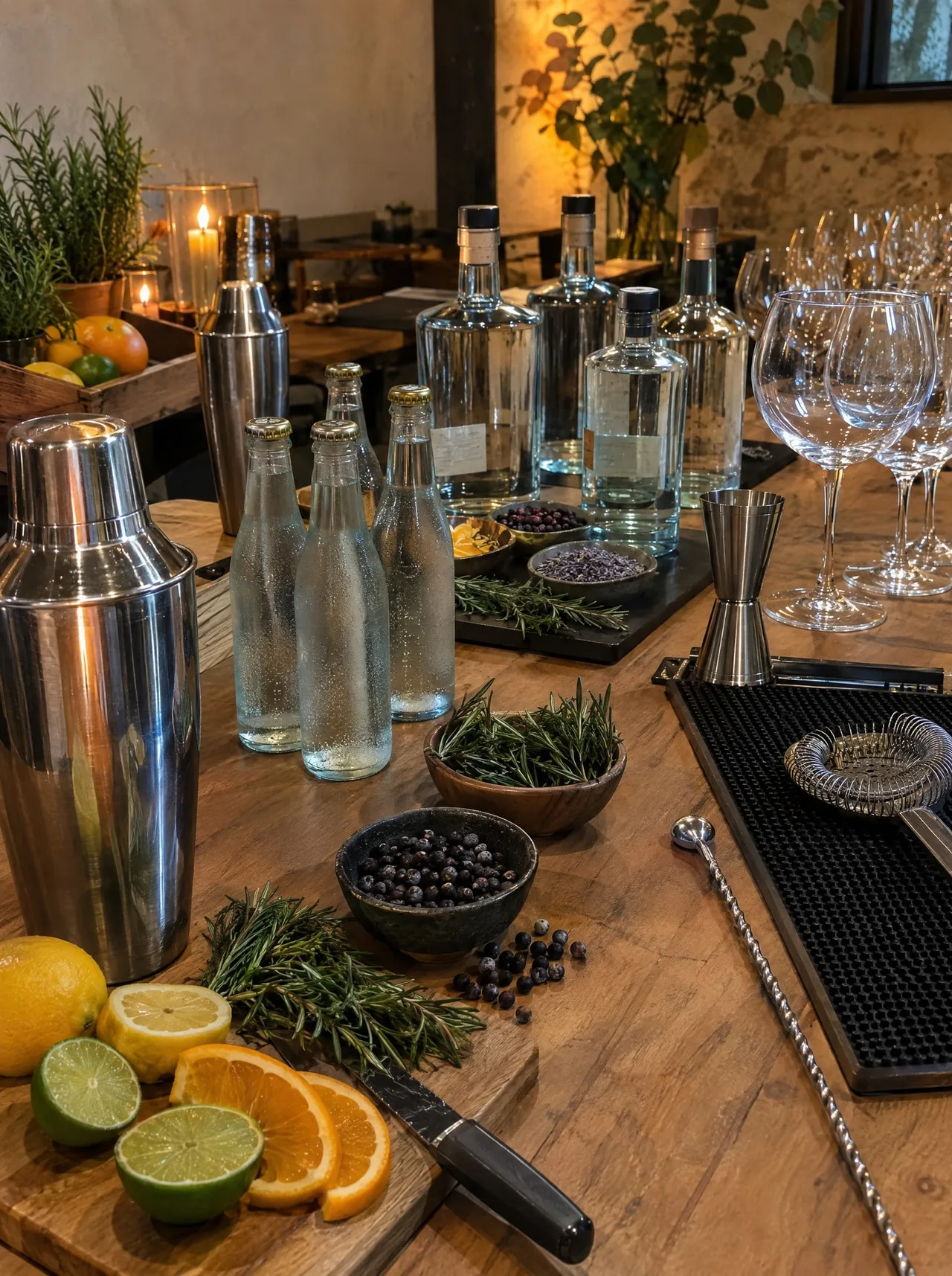 Workshop de gin tônica autoral