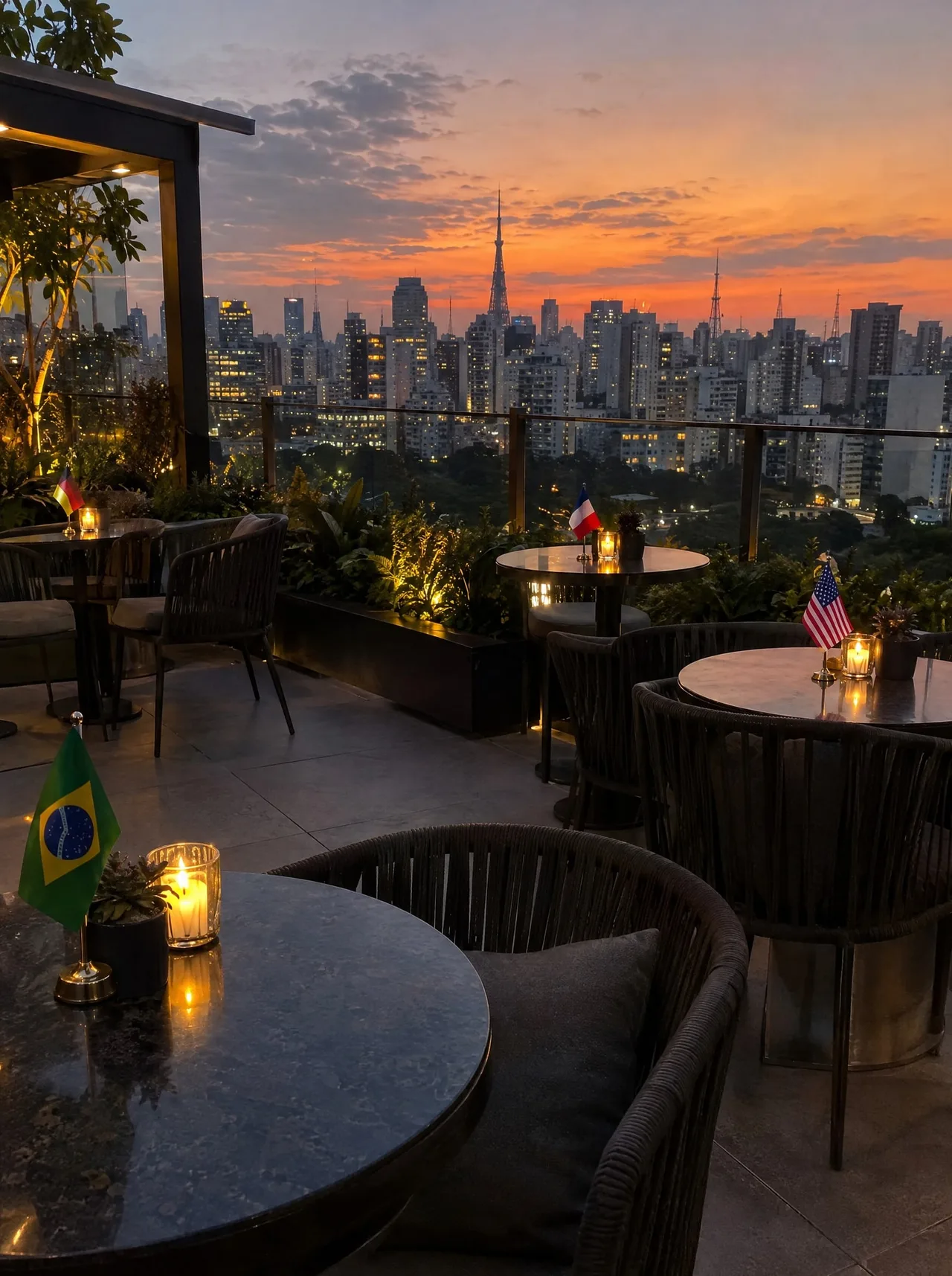 Language Exchange no rooftop